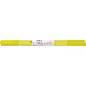 Krepp-papír, 50x200 cm, COOL BY VICTORIA, világossárga