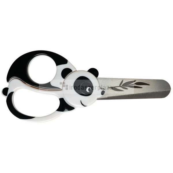 Olló, óvodai, 13 cm, FISKARS, panda
