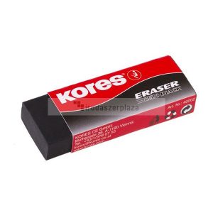 Radír, KORES "KE-20", fekete
