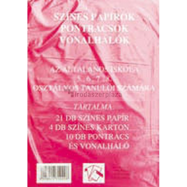 Színes papírok, pontrácsok 5-8. o.