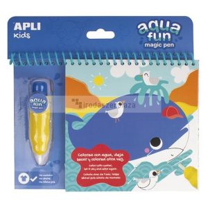 Színezőfüzet, vízbázisú, APLI "Aqua Fun"