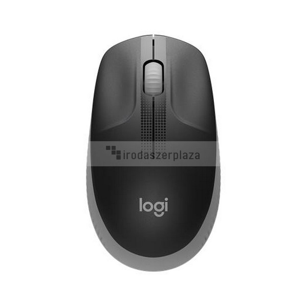 Egér, vezeték nélküli, optikai, USB, LOGITECH, "M190", szürke