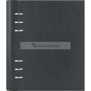 Tervező, naptár és füzet betéttel, A5, FILOFAX "Clipbook Classic", fekete