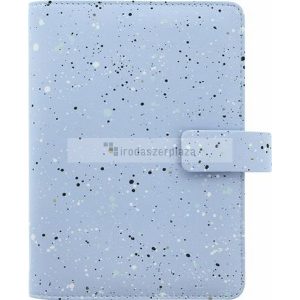 Kalendárium, gyűrűs, betétlapokkal, personal méret, FILOFAX, "Expressions", kék