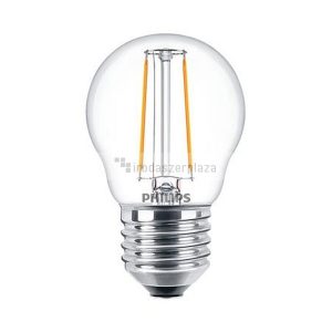 LED izzó, E27, kisgömb, P45, 2W, 250lm, 2700K, PHILIPS "CorePro"