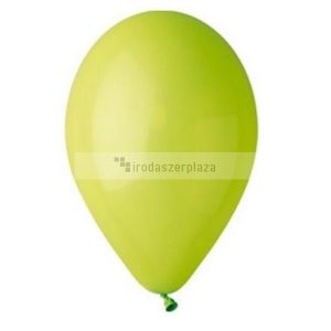 Léggömb, 26 cm, limezöld