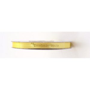 Szatén szalag, 6 mm, sárga