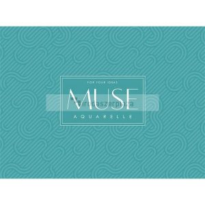 Vázlatfüzet, akvarell, A5+, 300 g, 15 lap, SHKOLYARYK "Aquarelle Muse"