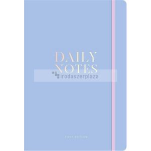 Jegyzetfüzet, vonalas, sima, pontrácsos, A5, 96 lap, keményfedeles, SHKOLYARYK "Daily notes", vegyes