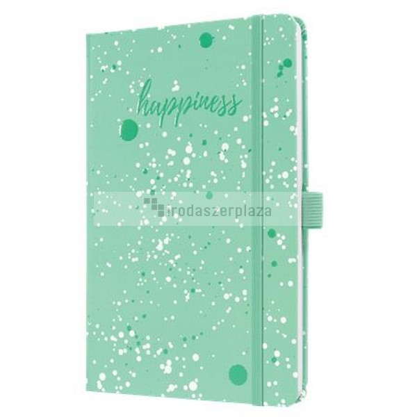 Naptár, A5, heti, 2023, kemény borító, SIGEL "Jolie", Green Happiness