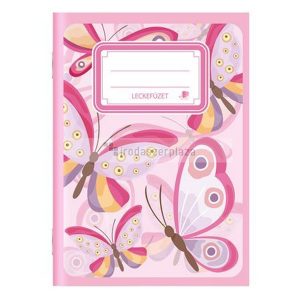 Füzet, tűzött, A5, lecke, ICO "Süni", pillangó