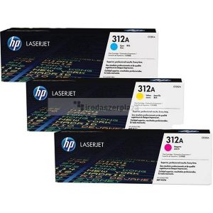 CF440AM Lézertoner multipack LaserJet M476 nyomtatóhoz, HP 312A, c+m+y, 3*2,7k