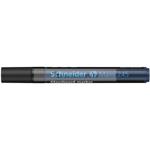 Üvegtábla marker, 1-3 mm, SCHNEIDER  "Maxx 245", fekete