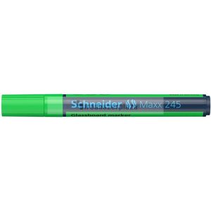 Üvegtábla marker, 1-3 mm, SCHNEIDER  "Maxx 245", zöld
