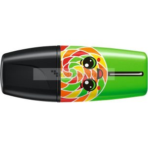 Szövegkiemelő, 2-5 mm, STABILO "Boss Mini Sweet Friends", zöld