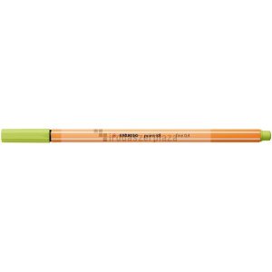 Tűfilc, 0,4 mm, STABILO "Point 88", lime zöld