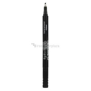 Kalligrafikus marker, 2,0 mm, ZEBRA "Calligraphy", fekete
