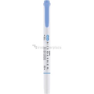 Szövegkiemelő, 1,0/3,5 mm, kétvégű  ZEBRA "Mildliner Cool & Refined" kék