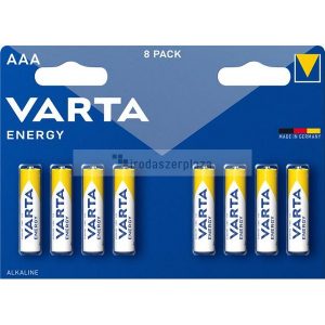 Elem, AAA mikro, 8 db, VARTA "Energy"